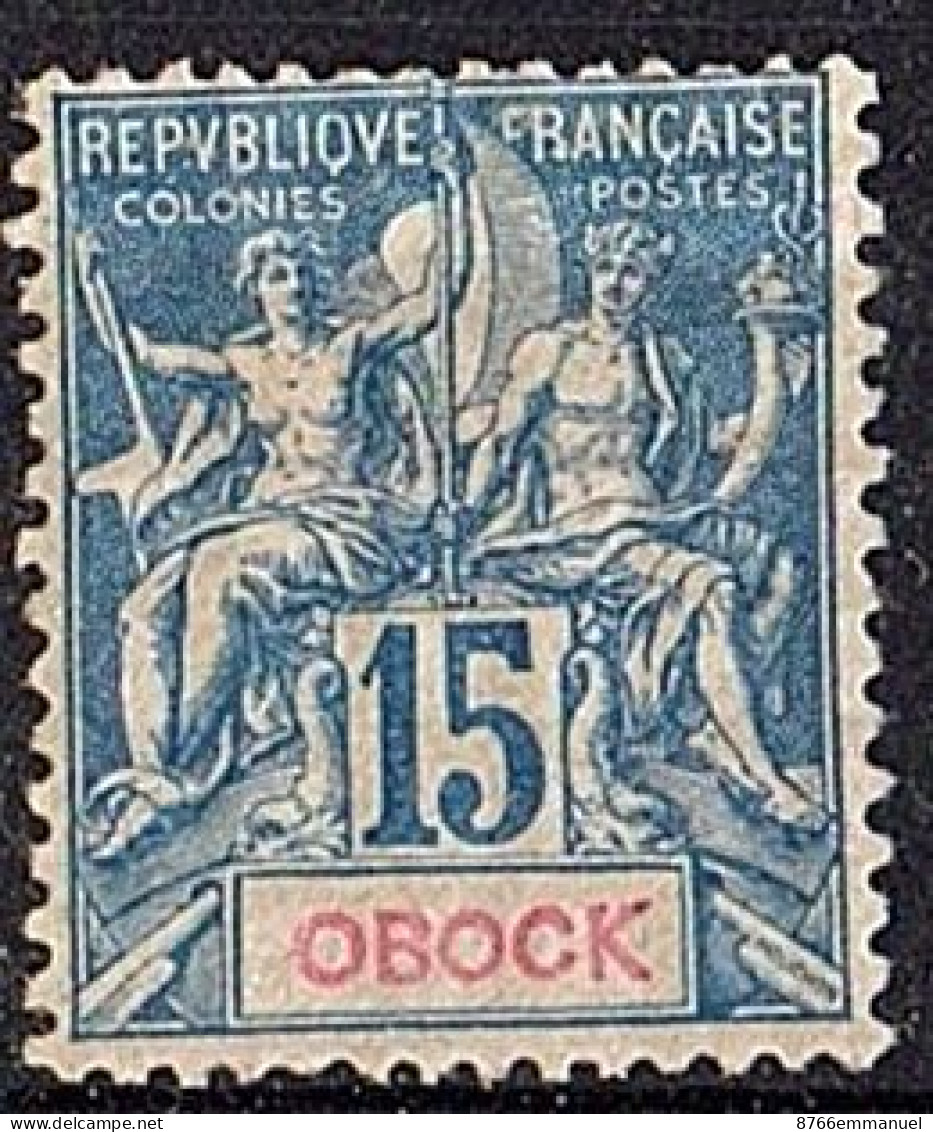 OBOCK N°37 N* - Unused Stamps