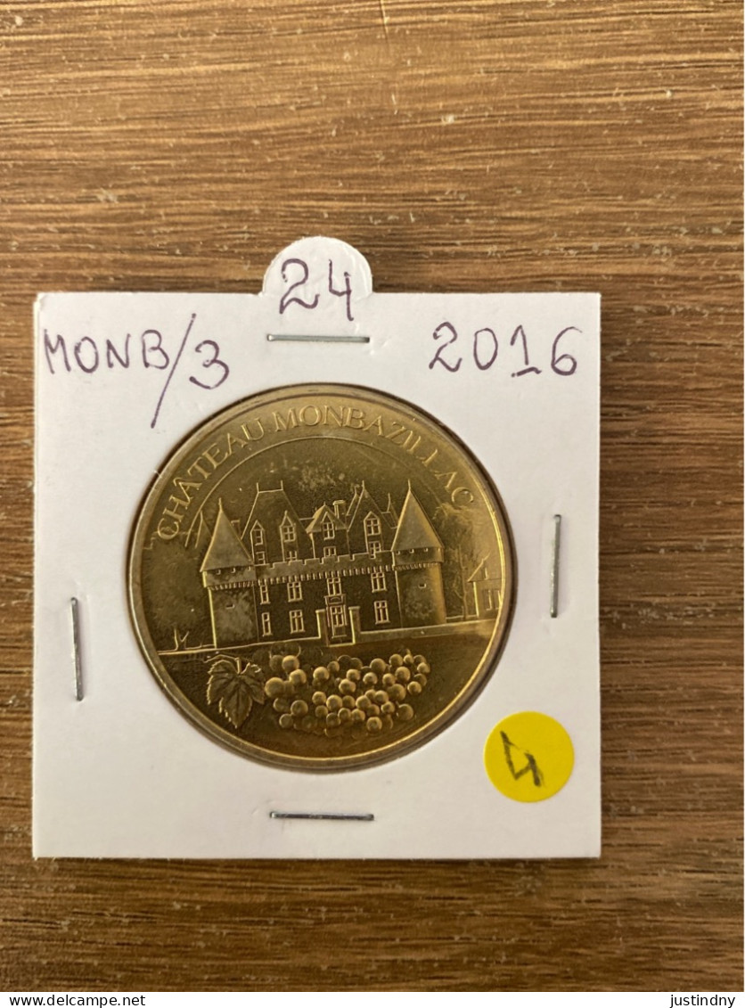 Monnaie De Paris Jeton Touristique - 24 - Monbazillac - Château Monbazillac - 2016 - 2016