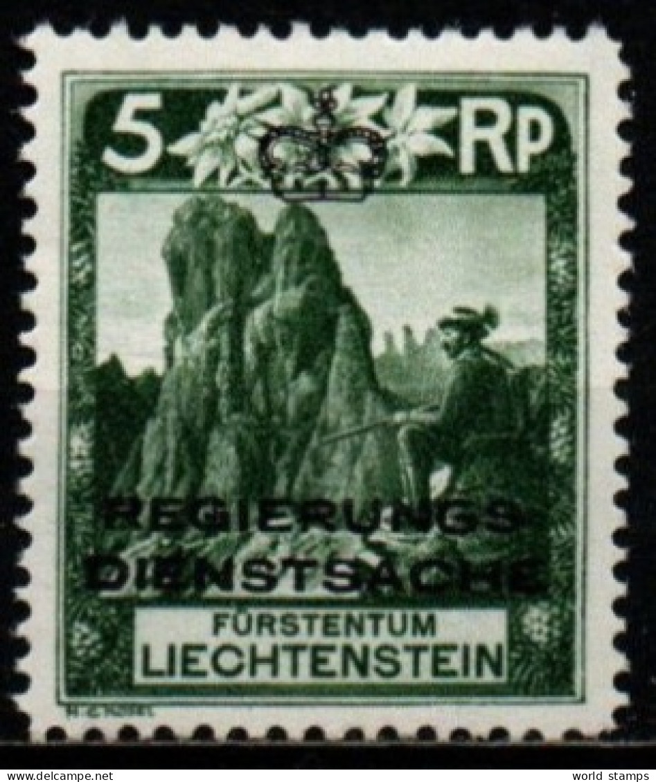 LIECHTENSTEIN 1932 * - Service