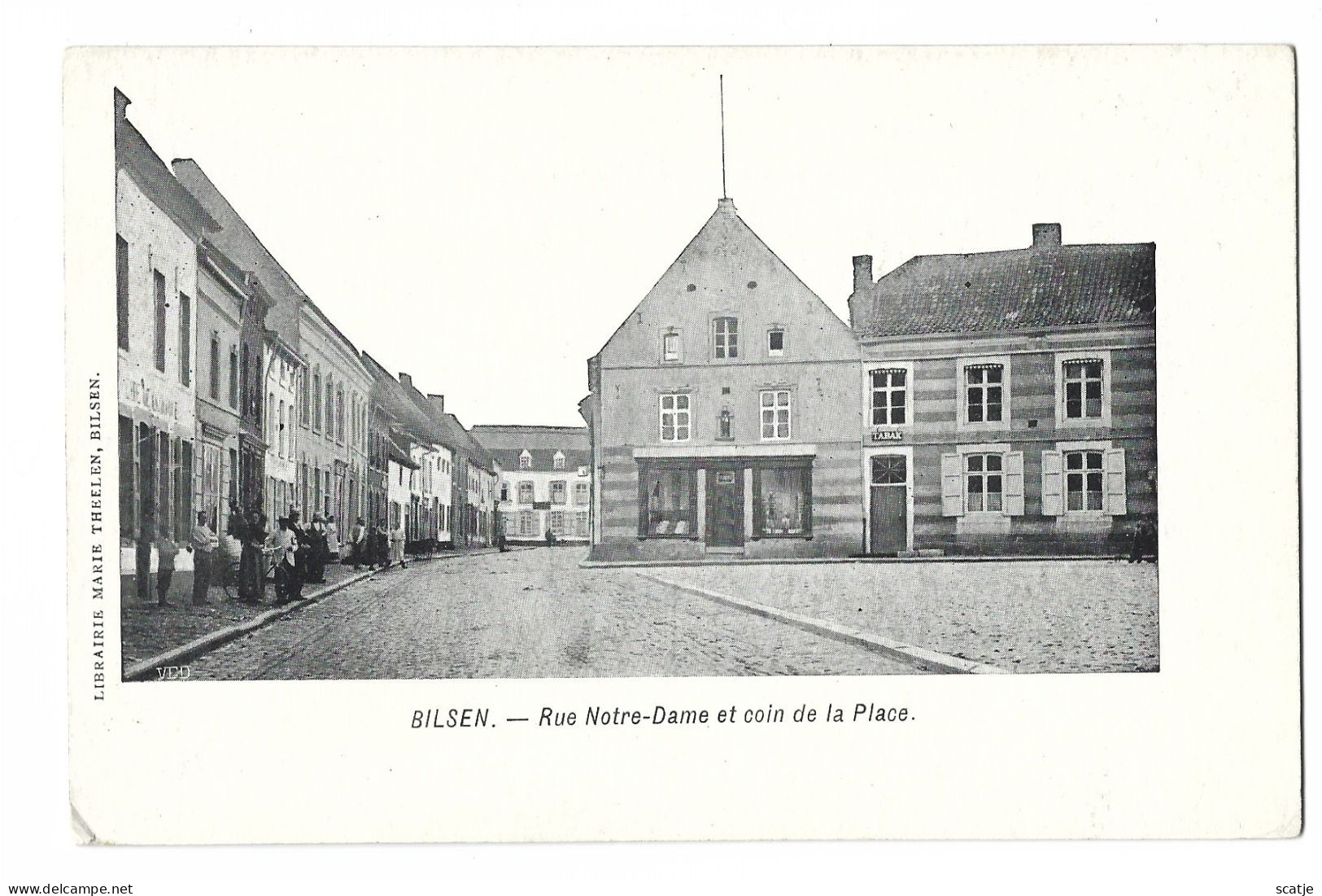 Bilsen.   -   Rue Notre-Dame Et Coin De La Place. - Bilzen