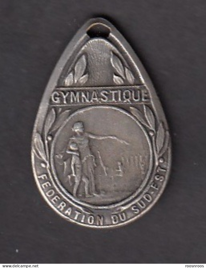 PETITE MEDAILLE METAL - GYMNASTIQUE - FEDERATION DU SUD-EST - Gimnasia