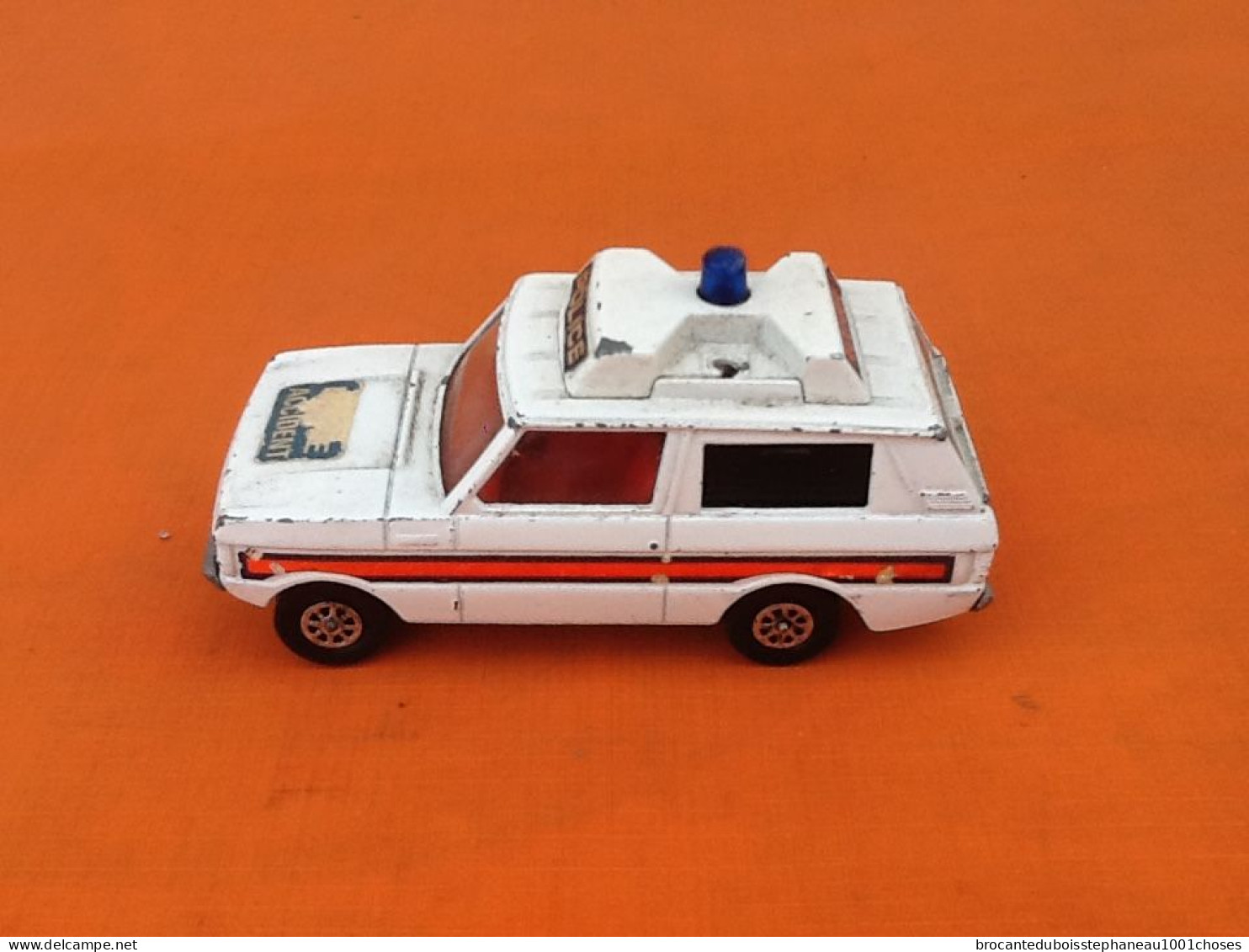 Voiture Miniature  Police " Vigilant " Range Rover (1969) Made In GT. - Corgi Toys