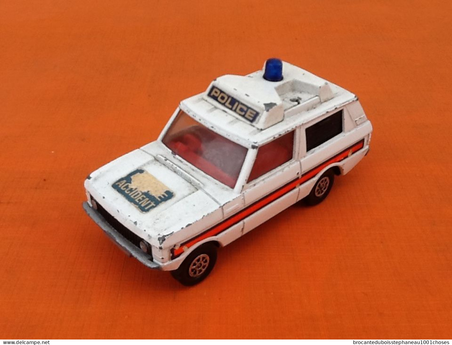 Voiture Miniature  Police " Vigilant " Range Rover (1969) Made In GT. - Corgi Toys