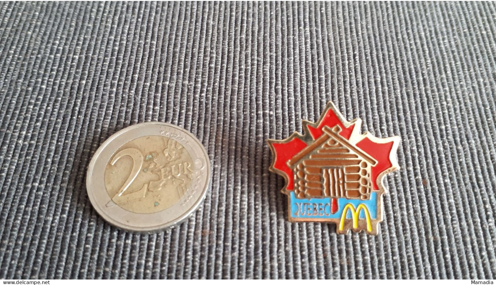 PIN'S PINS MCDONALD'S MC DONALD'S QUEBEC VILLES CANADA ARTHUS BERTRAND - McDonald's