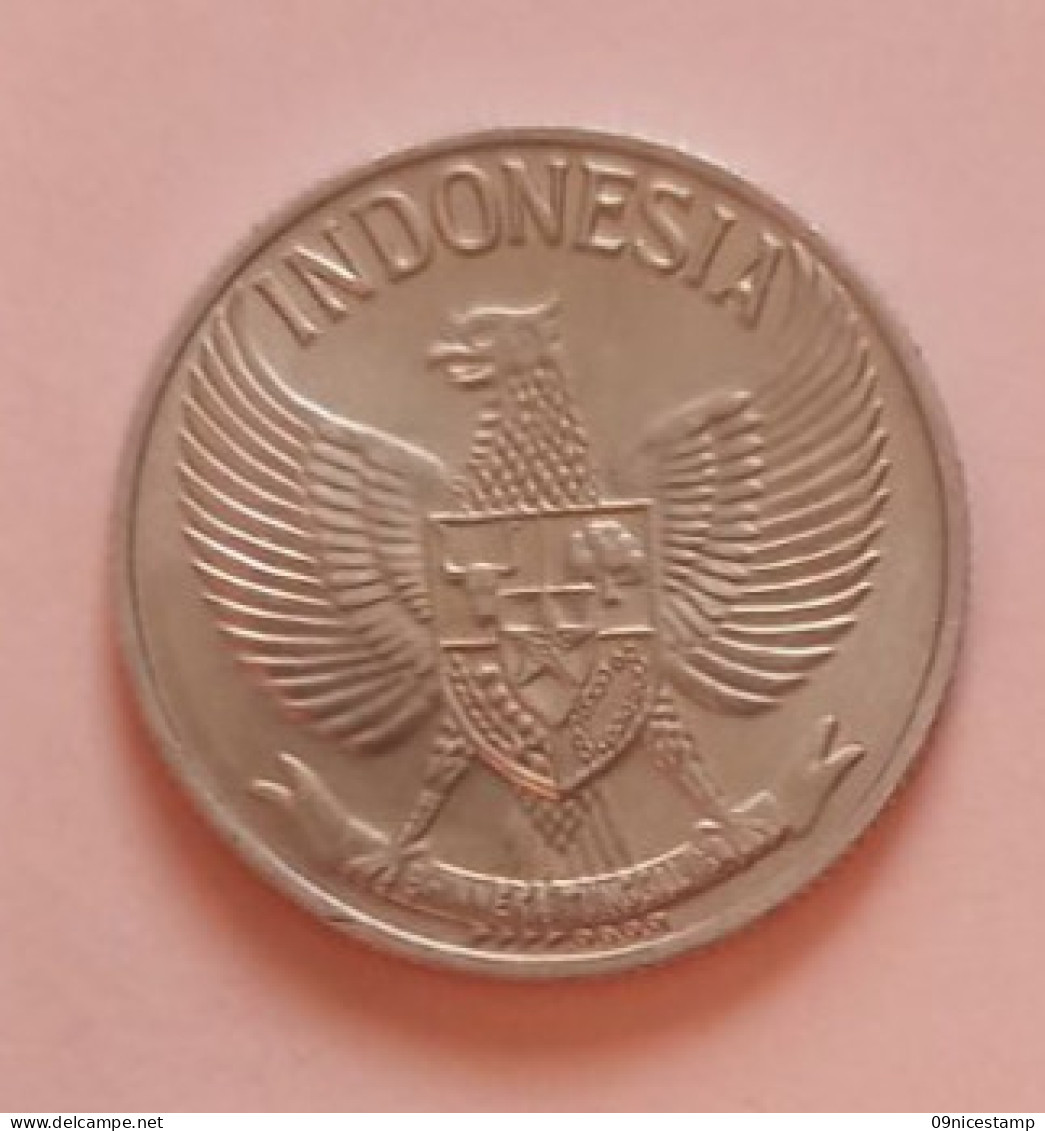 Indonesia, Year 1961, Used, 50 Sen (aluminium  Coin) - Indonésie