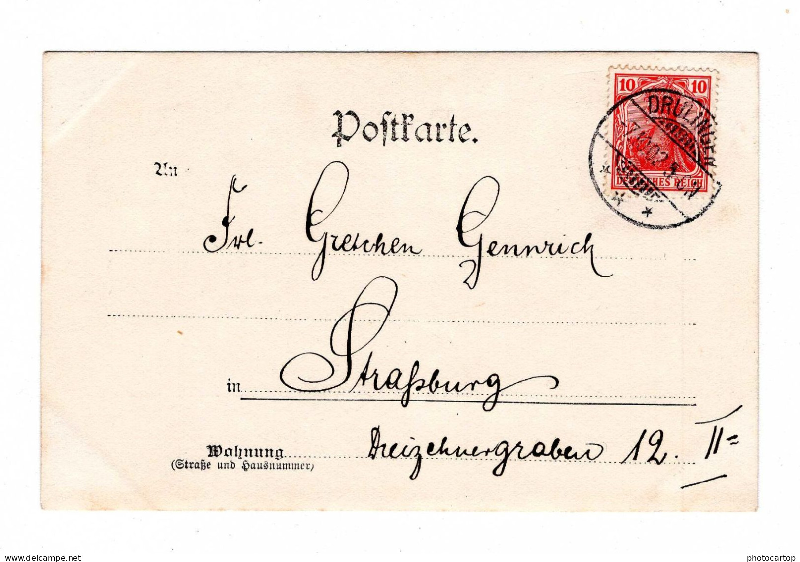 DRULINGEN-67-1902-CARTE PHOTO - Drulingen