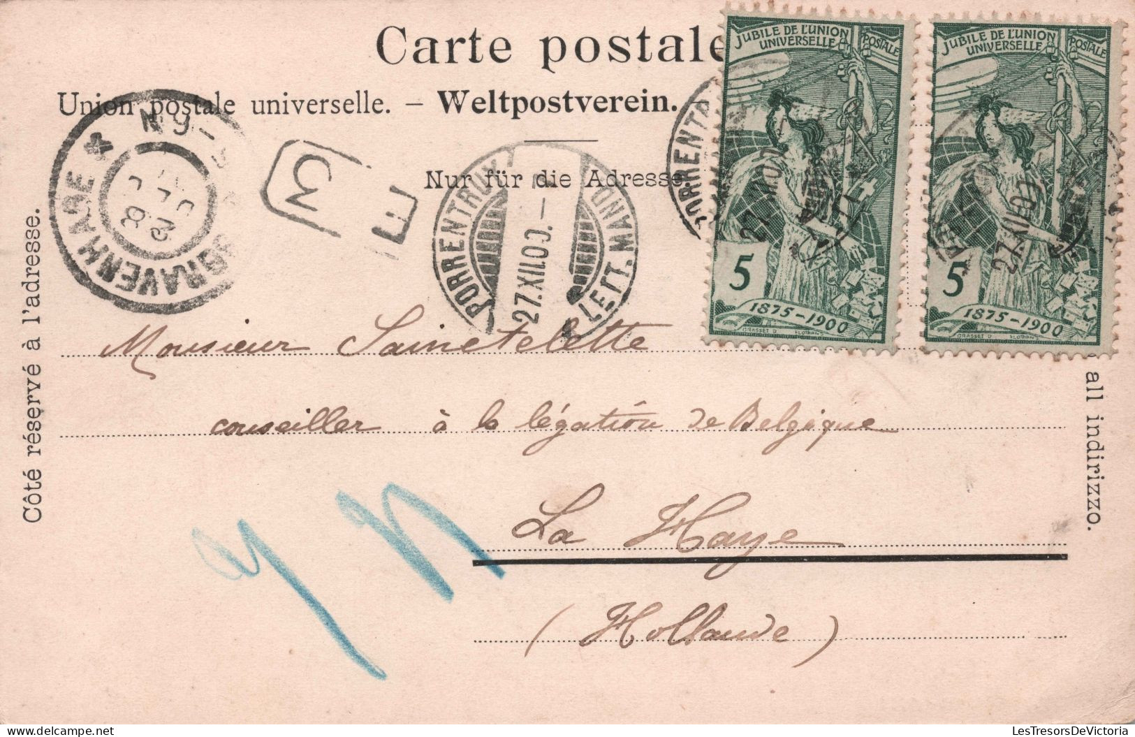 SUISSE - Porrentruy - Louis Burgy Saint Imier - Carte Postale Ancienne - Porrentruy