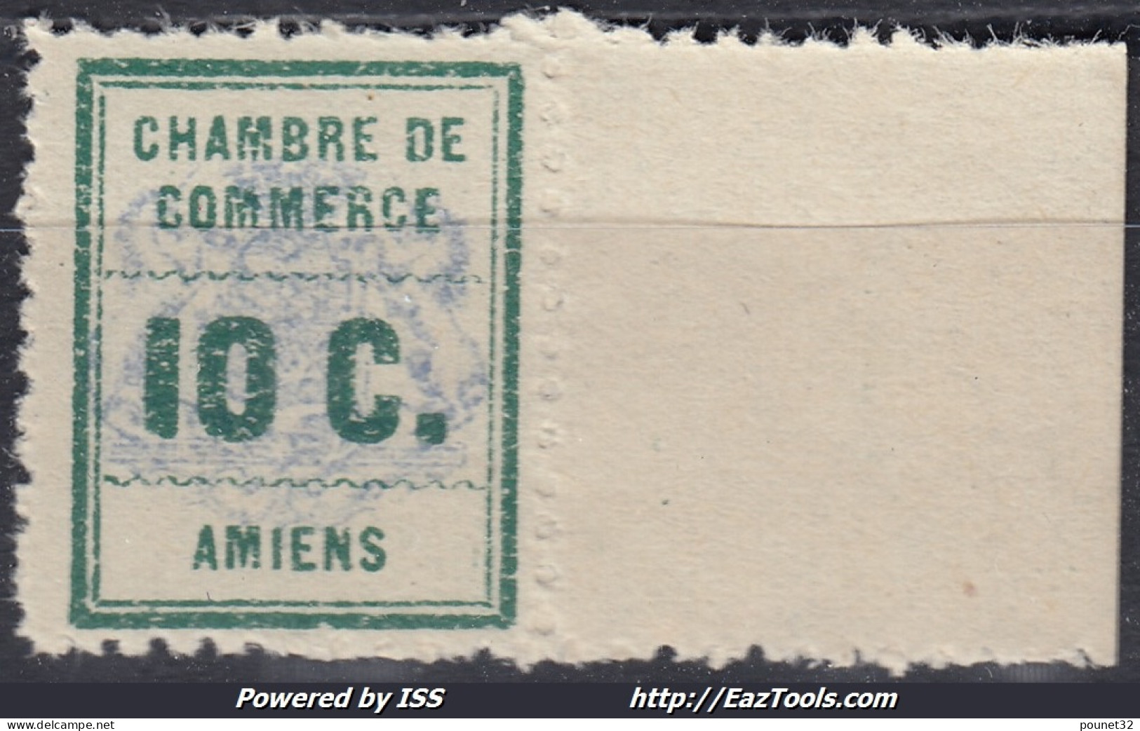 FRANCE : GREVE CHAMBRE DE COMMERCE D' AMIENS N° 1 NEUF ** GOMME SANS CHARNIERE - Stamps