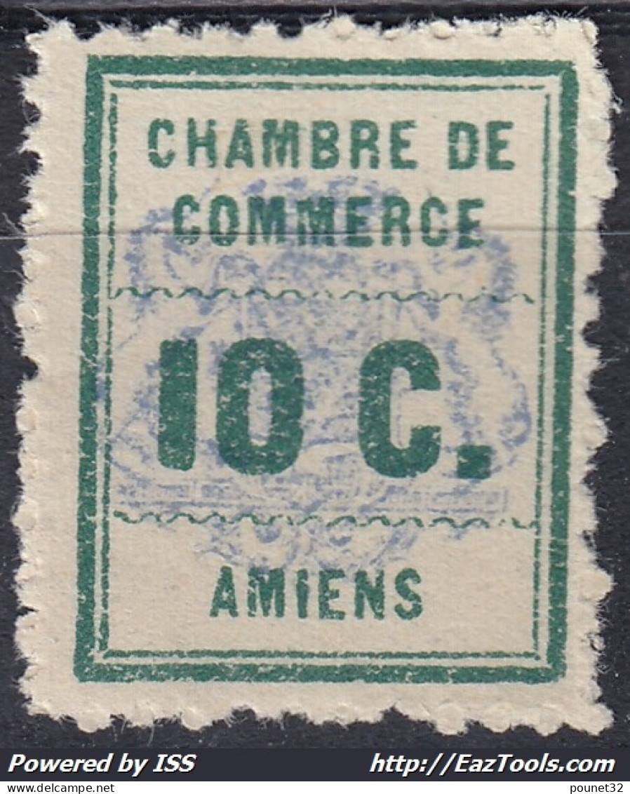 FRANCE : GREVE CHAMBRE DE COMMERCE D' AMIENS N° 1 NEUF ** GOMME SANS CHARNIERE - Timbres