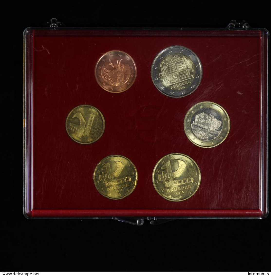 Andorre / Andorra, Coffret - Euro SERIE / Coin Set : 6 Pièces (Coins), 2014,  Neuf (UNC) - Andorre