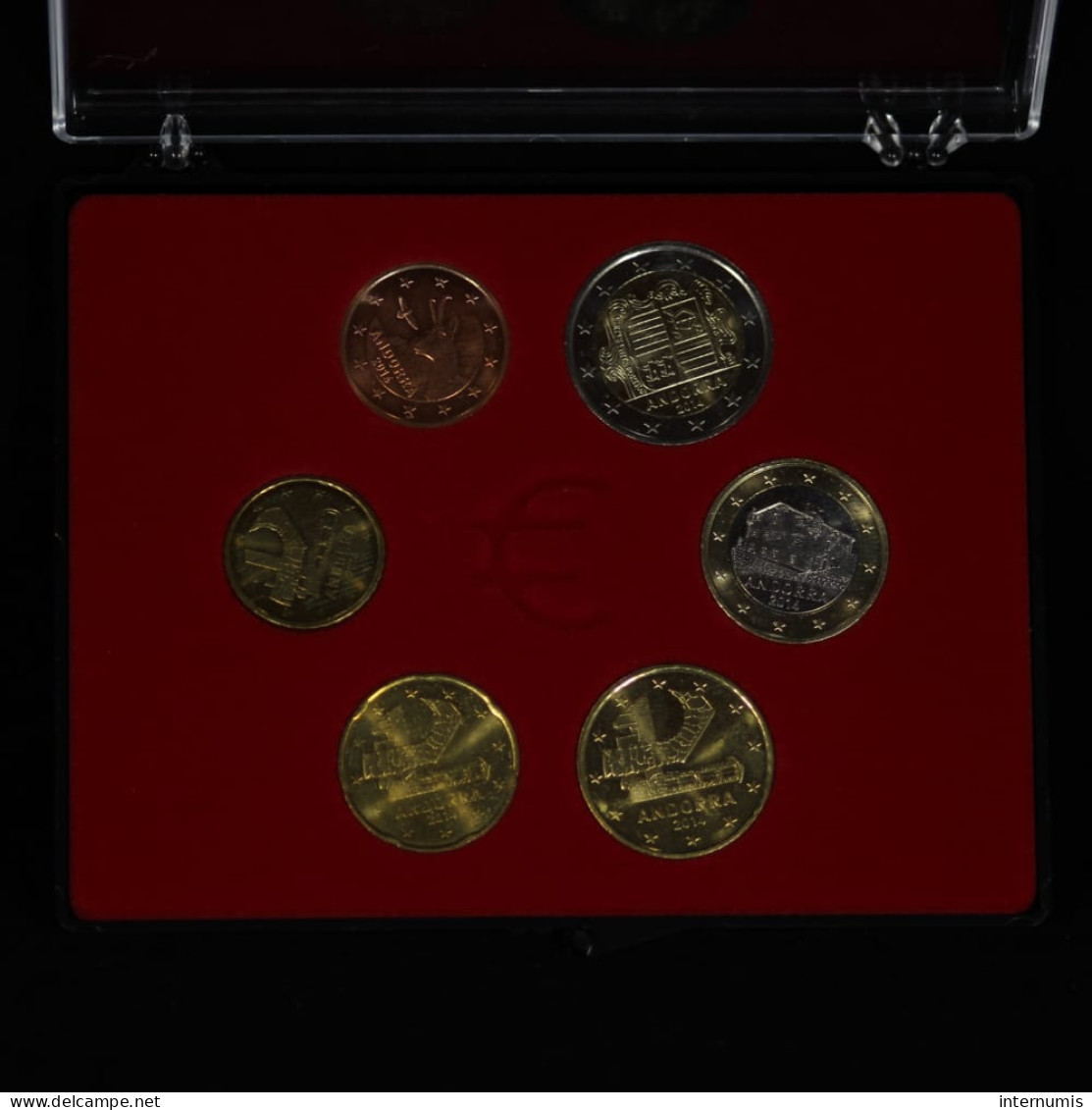 Andorre / Andorra, Coffret - Euro SERIE / Coin Set : 6 Pièces (Coins), 2014,  Neuf (UNC) - Andorre