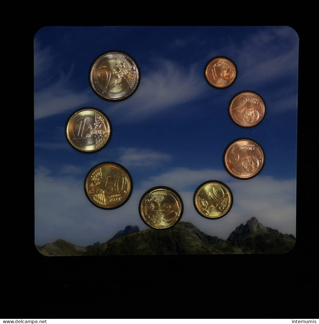 Andorre / Andorra, Coffret - Euro SERIE / Coin Set : 8 Pièces (Coins), 2015, BU (Special Mint Strike) - Andorre