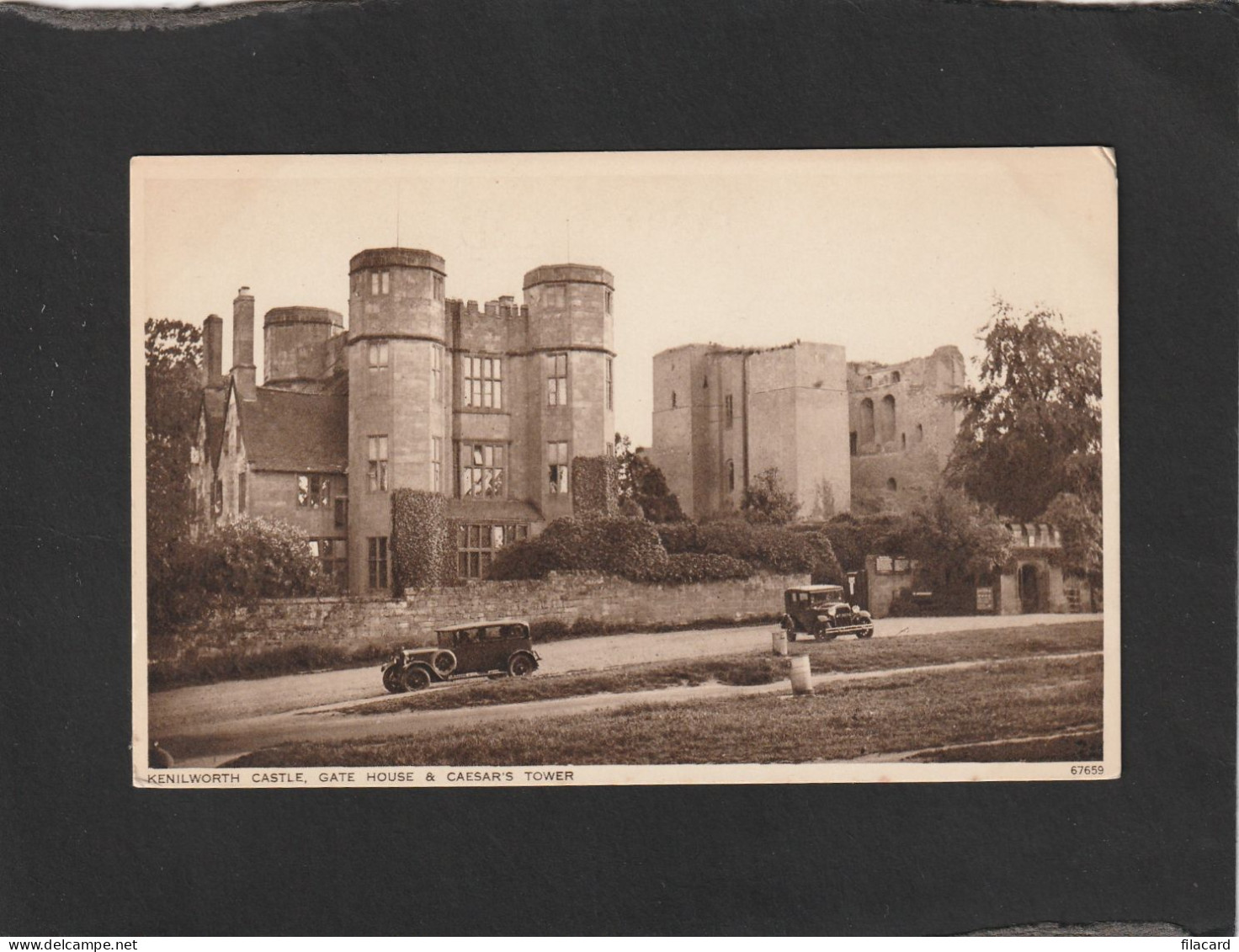 122095        Regno   Unito,    Kenilworth  Castle,   Gate  House &  Caesar"s  Tower,  NV - Warwick