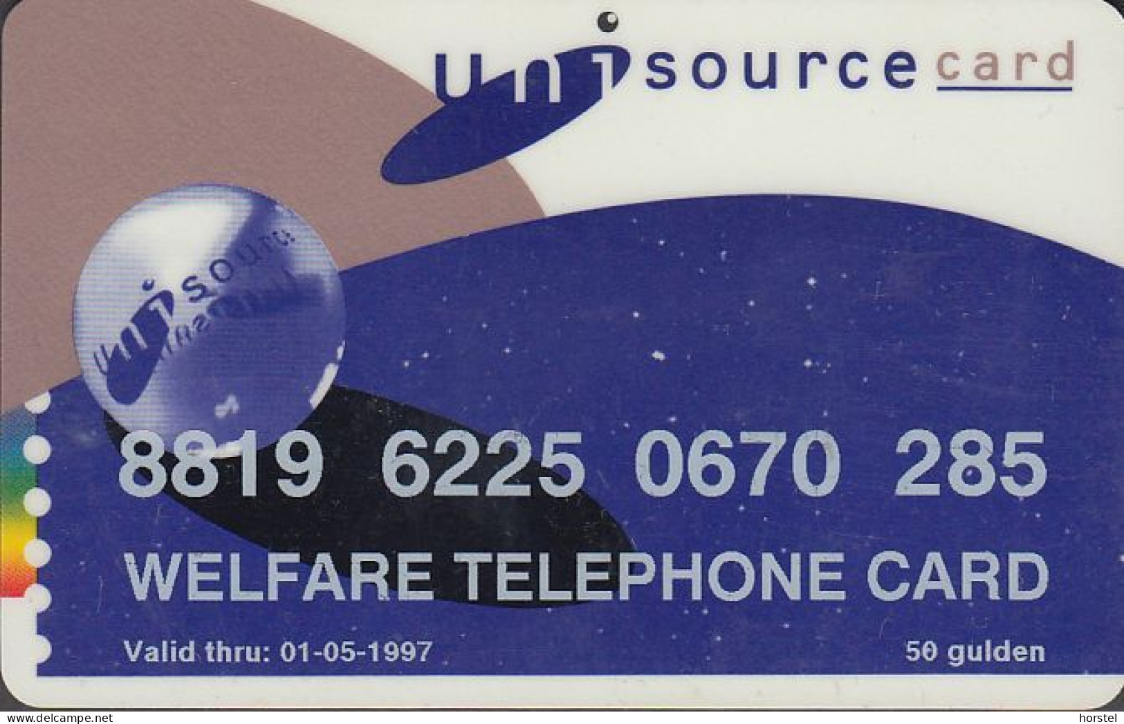 Netherland - NL-PRE-KPN-UNI-0001 - Welfare Telephone Card - Military Card - Test & Dienst