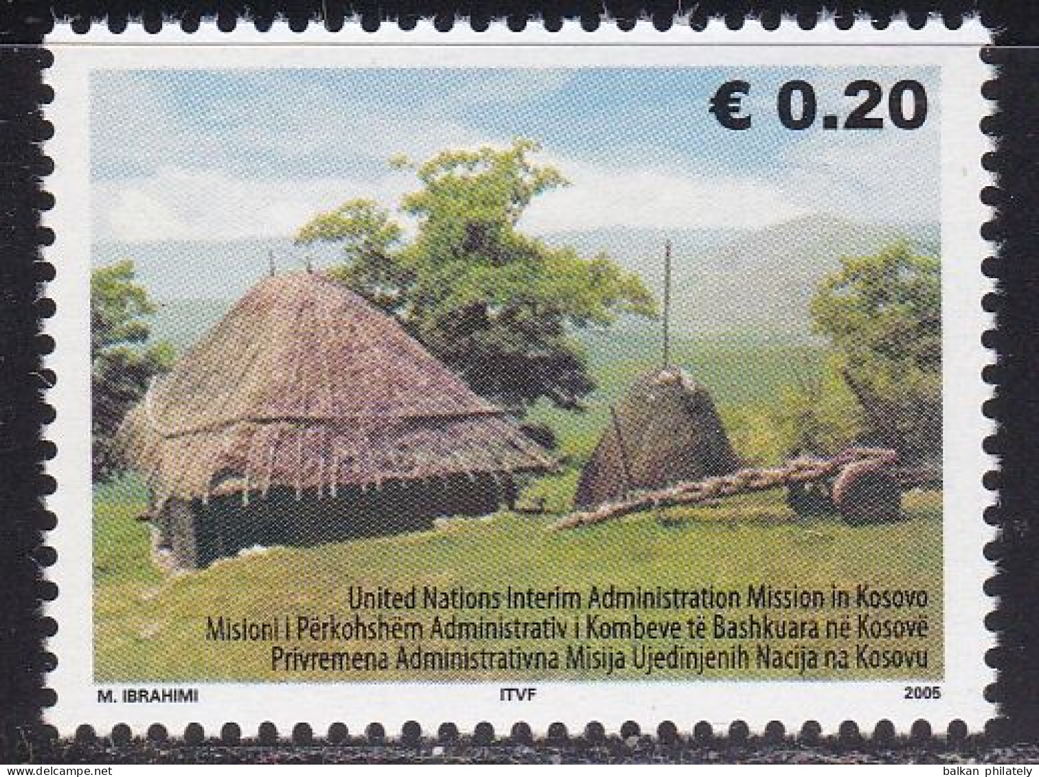 Kosovo 2005 Farm Villages Nature UNMIK UN United Nations MNH - Neufs