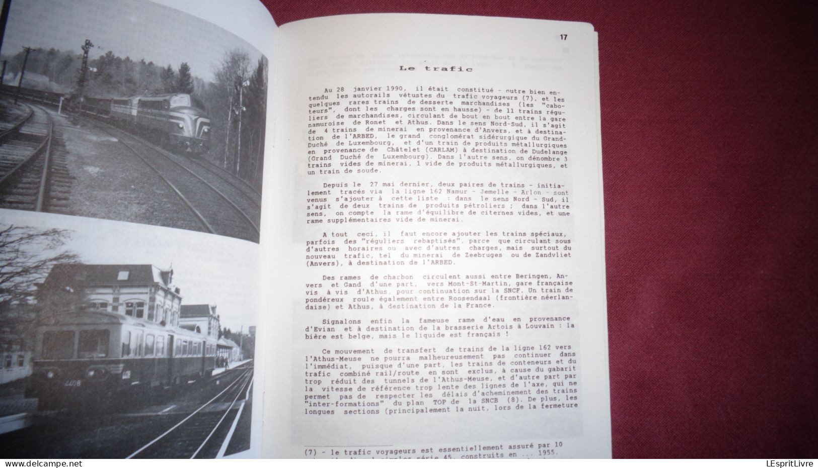 ATHUS MEUSE Situation Trans Fer Régionalisme Chemin de Fer SNCB NMBS Ligne Dinant Houyet Vonêche Paliseul Virton Aubange