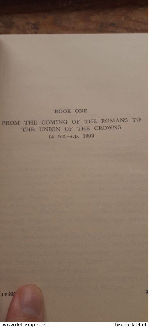 The New Groundwork Of British History GEORGE TOWNSEND WARNER HENRY MARTEN Blackie Et Son 1947 - Europe