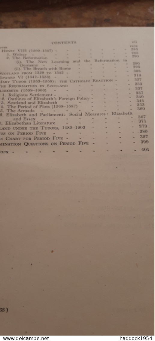 the new groundwork of british history GEORGE TOWNSEND WARNER HENRY MARTEN blackie et son 1947