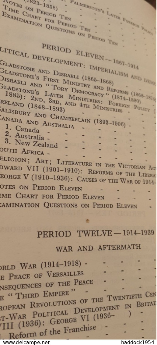 the new groundwork of british history GEORGE TOWNSEND WARNER HENRY MARTEN blackie et son 1947