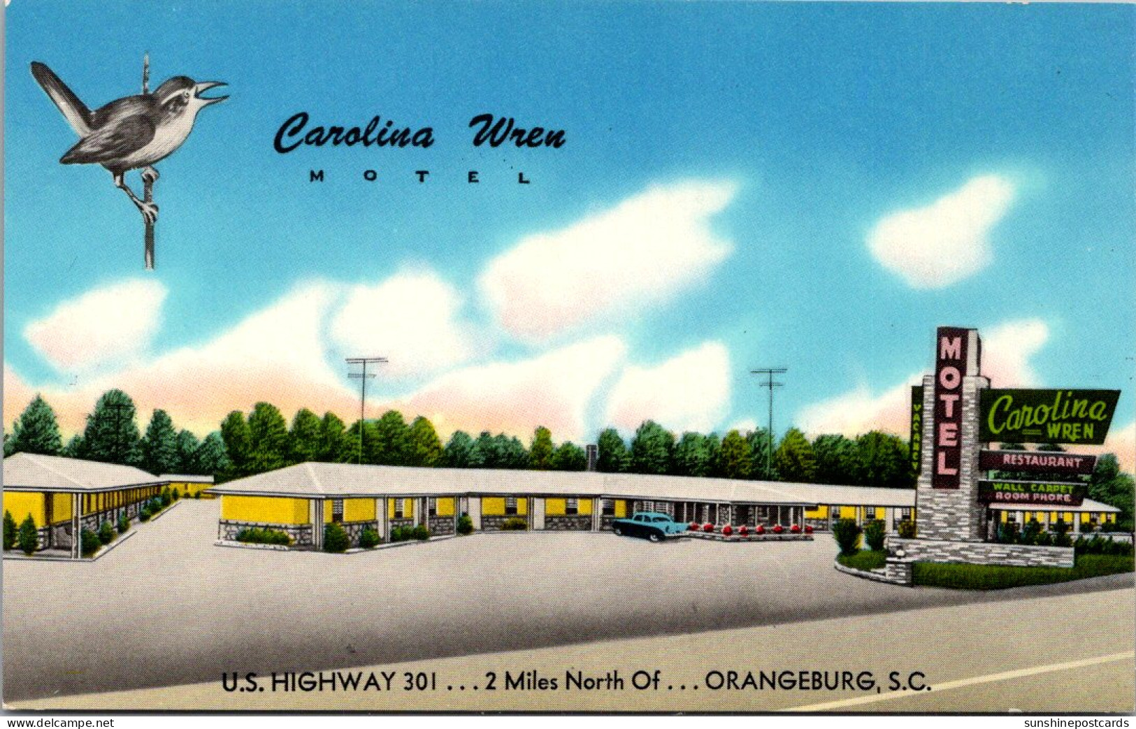 South Carolina Orangeburg The Carolina Wren Motel - Orangeburg