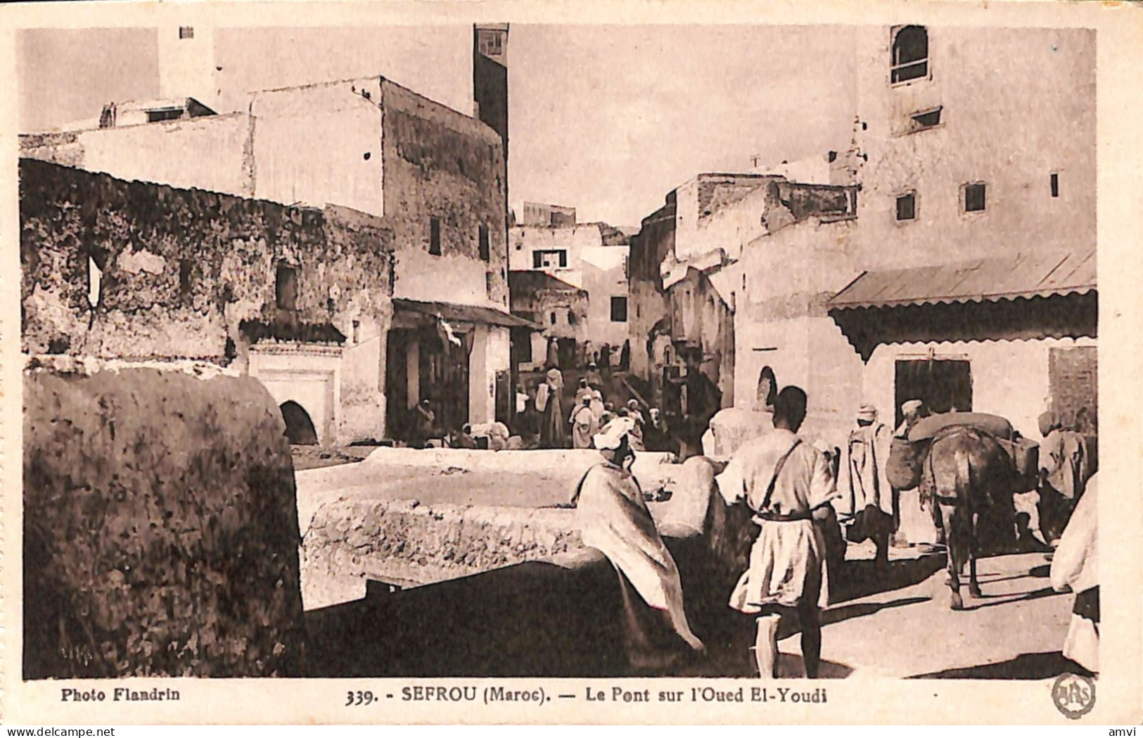 23-0410 SEFROU - Le Pont Sur L'oued El Youdi - Andere & Zonder Classificatie