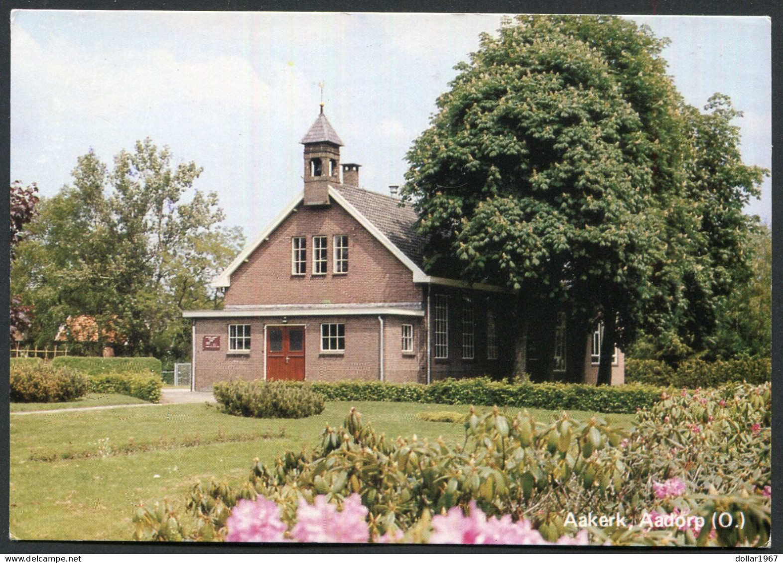 Herv. Kerk Aakerk Albardastraat 14 Aadorp , 1925 - 1991  Gem. Almelo- Not Used - 2 Scans For Condition.(Originalscan !!) - Almelo