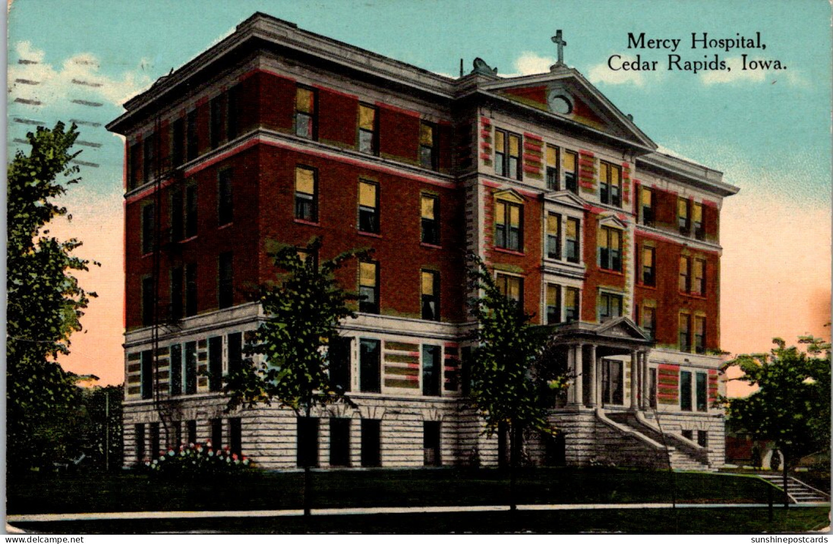Iowa Cedar Rapids Mercy Hospital 1917 - Cedar Rapids