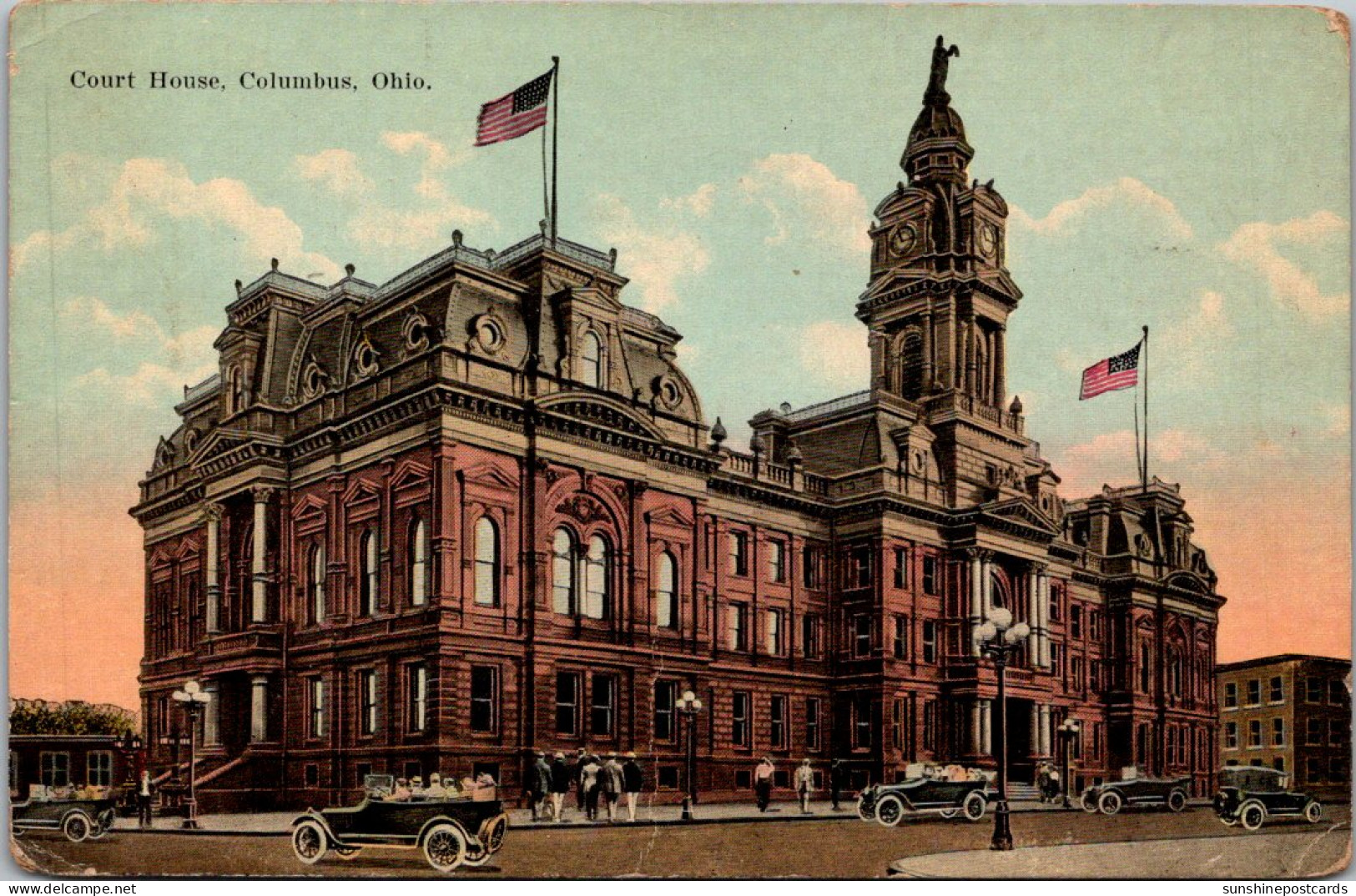 Ohio Columbus Court House 1924 - Columbus