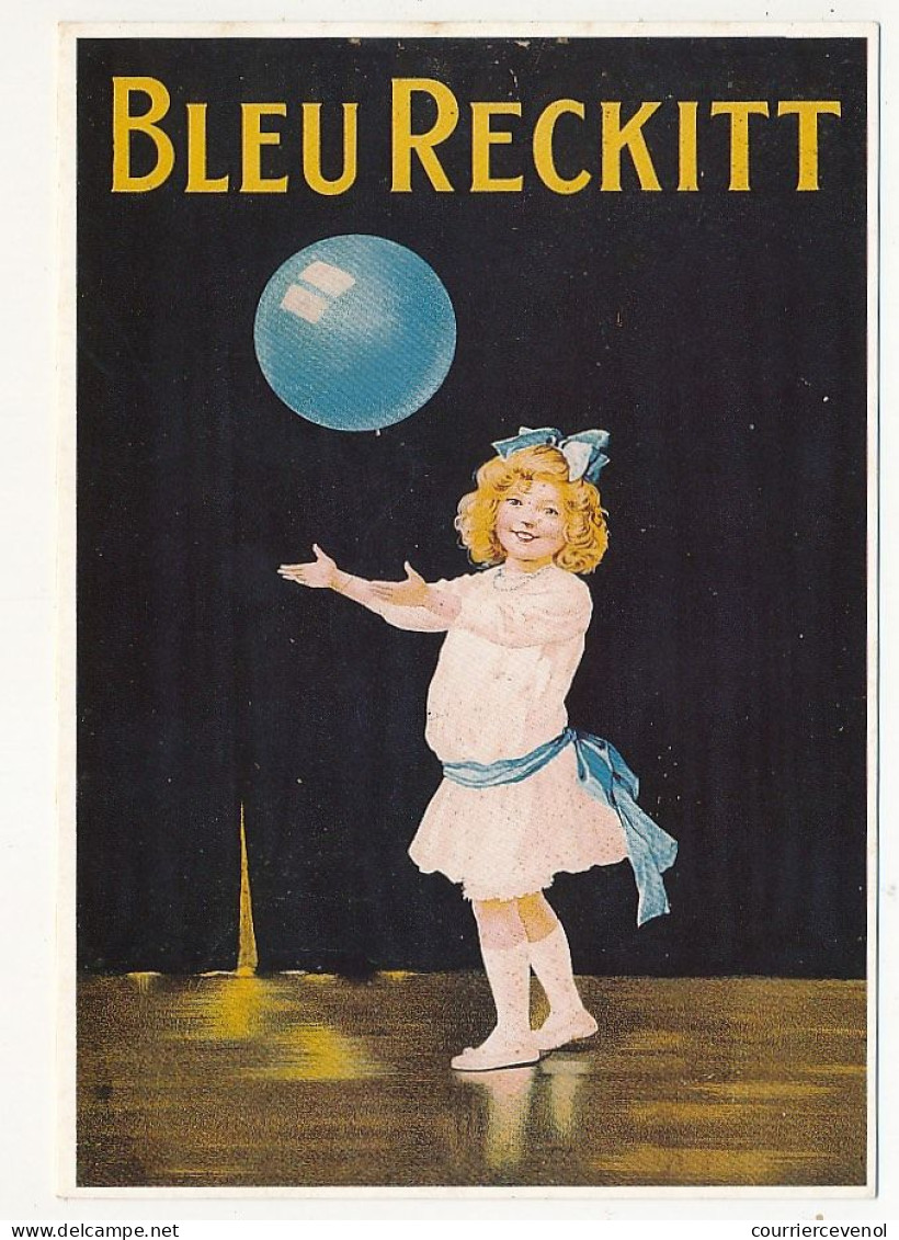 CPM - Reproduction D'affiche Publicitaire : BLEU RECKITT - Advertising