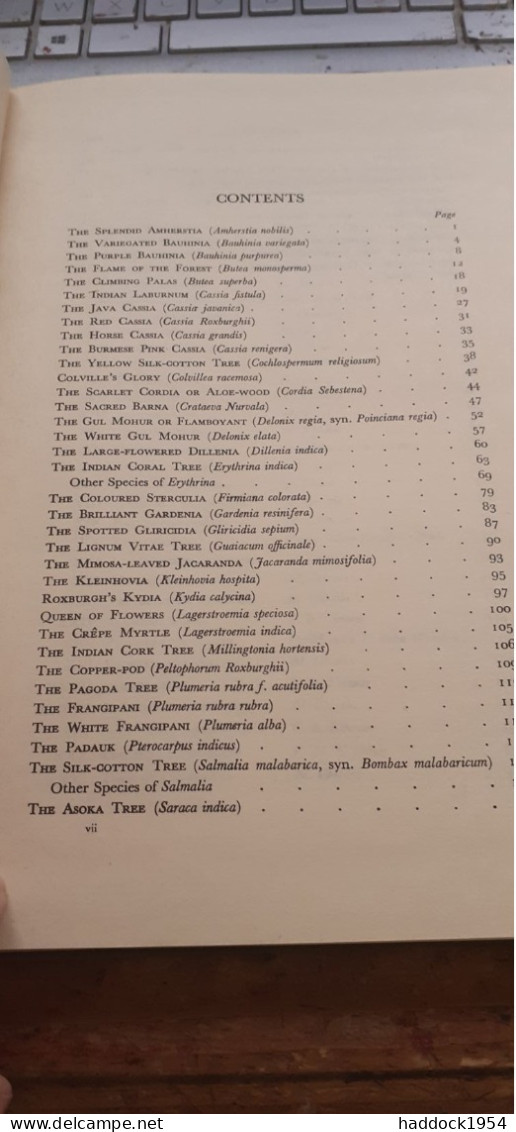 Some Beautiful Indian Trees ETHELBERT BLATTER WALTER MILLARD Bombay Natural History Society 1977 - Écologie, Environnement