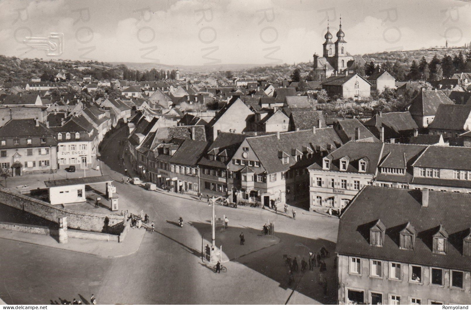 CARTOLINA  BRUCHSAL,BADEN-WUERTTEMBERG,GERMANIA-VIAGGIATA 1961 - Bruchsal