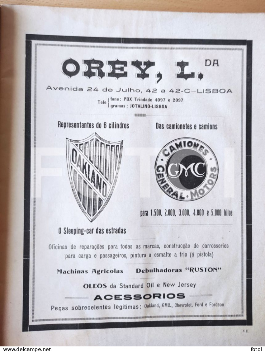 1929 CHRYSLER AUBURN OAKLAND ACP AUTOMOVEL CLUB PORTUGAL MAGAZINE - Revistas & Periódicos