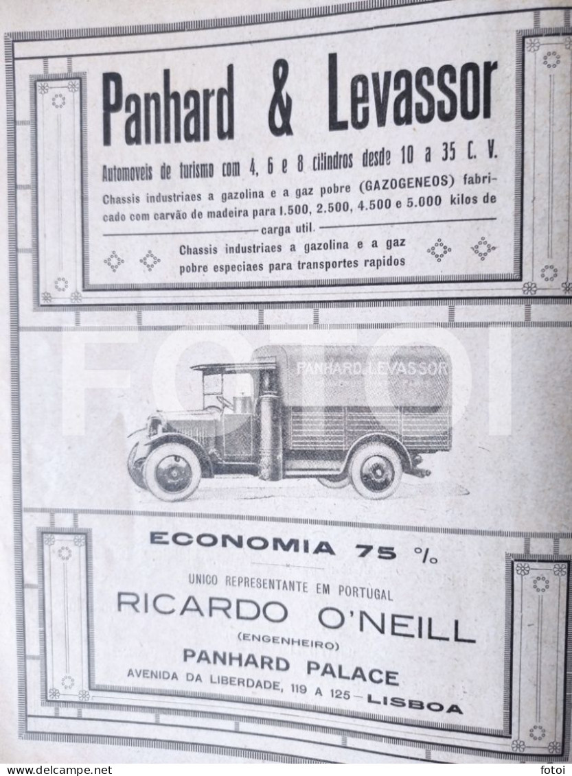 Nº 2 REVISTA 1929 ACP AUTOMOVEL CLUB PORTUGAL MAGAZINE LATIL MARMON CITROEN PEUGEOT RAMPA SINTRA