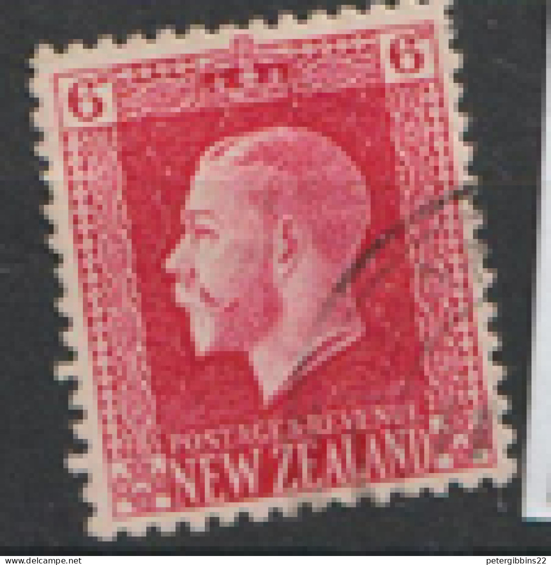 New  Zealand  1915   SG  425 6d  Perf 14x13.3/4   Fine Used   - Gebraucht