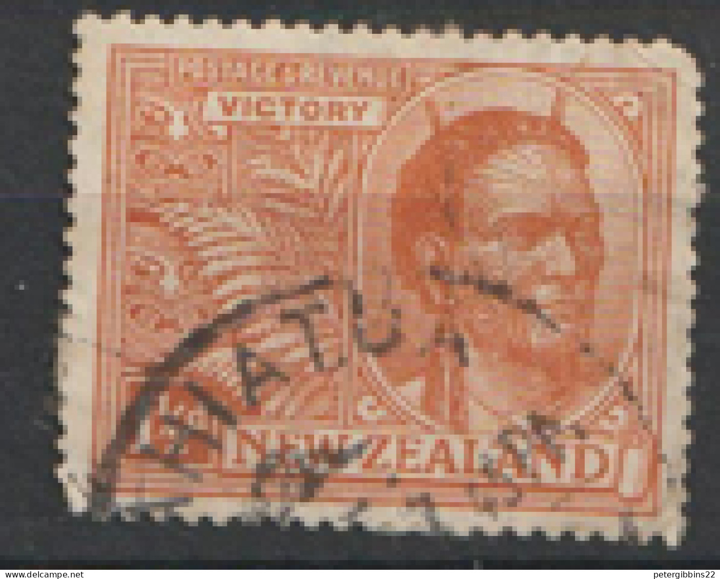 New  Zealand  1920   SG  455 1.1/2d   Victory   Fine Used   - Used Stamps