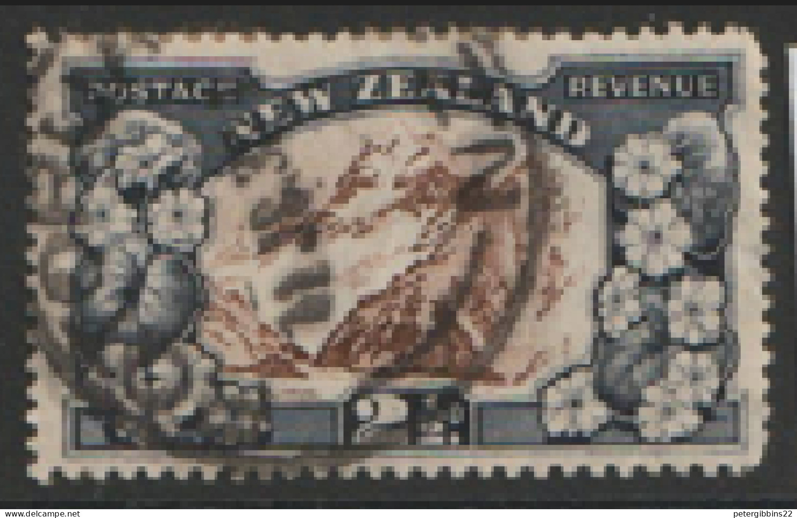 New  Zealand  1935   SG 560b  2,1/2d Perf 13.1/2x14   Fine Used   - Usados