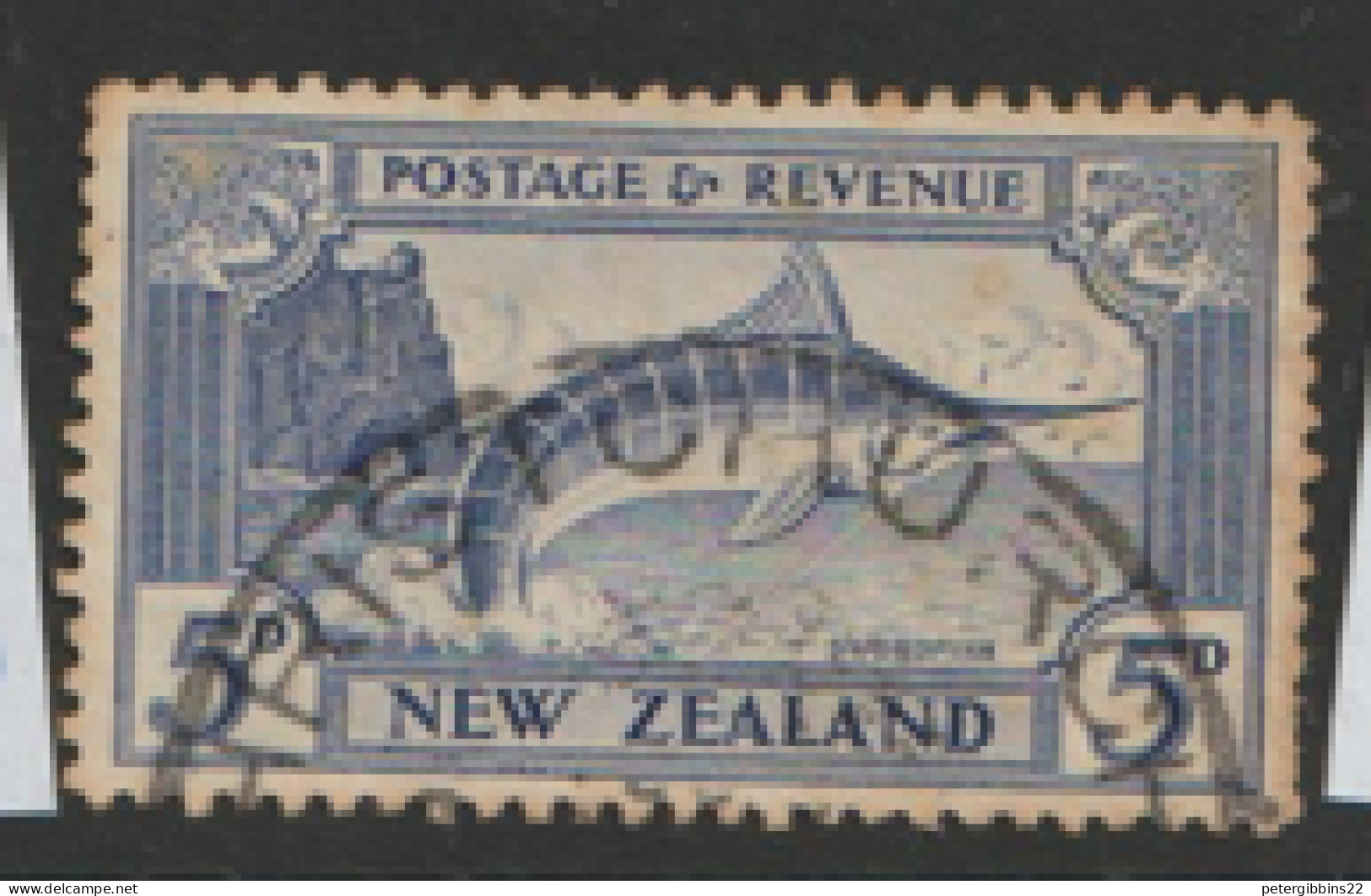 New  Zealand  1936  SG  584b  5d  Perf 12.1/2  Fine Used  - Gebraucht