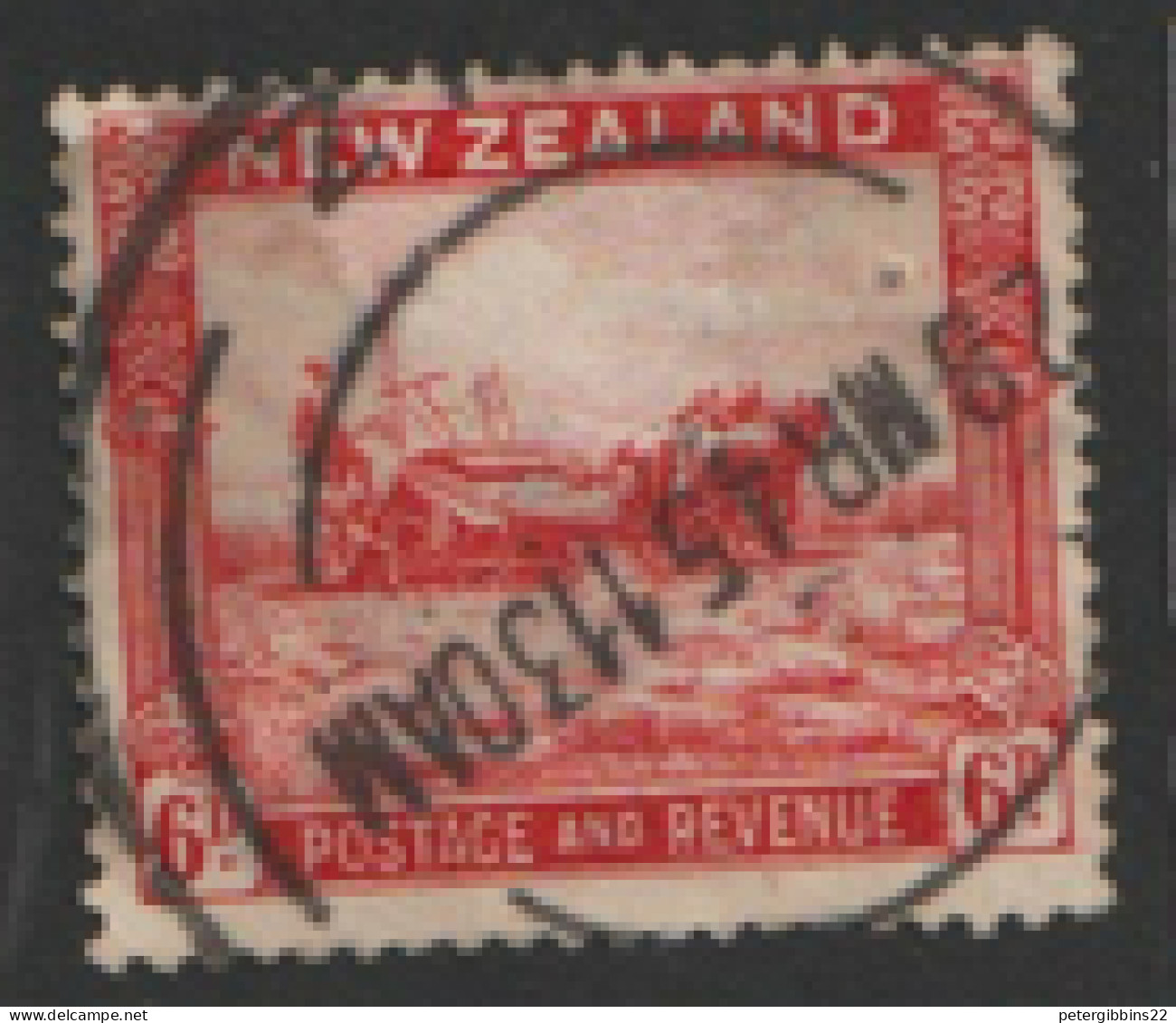 New  Zealand  1936  SG  585c  6d  Perf 14.1/2x14  Fine Used  - Gebraucht