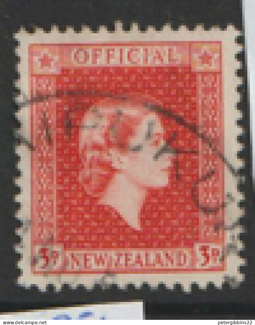 New  Zealand  1954  SG 0163   3d OFFICIAL      Fine Used   - Used Stamps