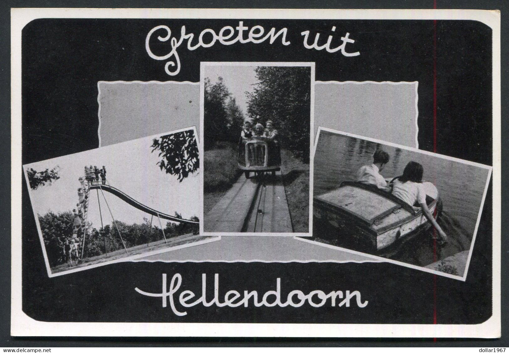 Groeten Uit Helendoorn / Pretpark - Used  19-6-1951- 2 Scans For Condition.(Originalscan !!) - Hellendoorn