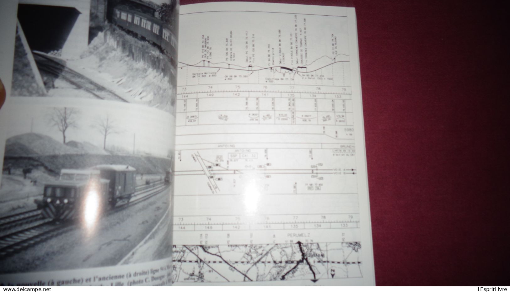 LES LIGNES NOUVELLES DE LA SNCB 1926 1996 Trans Fer Régionalisme Bruxelles Airport TGV Esplechin LGV Ostende Train