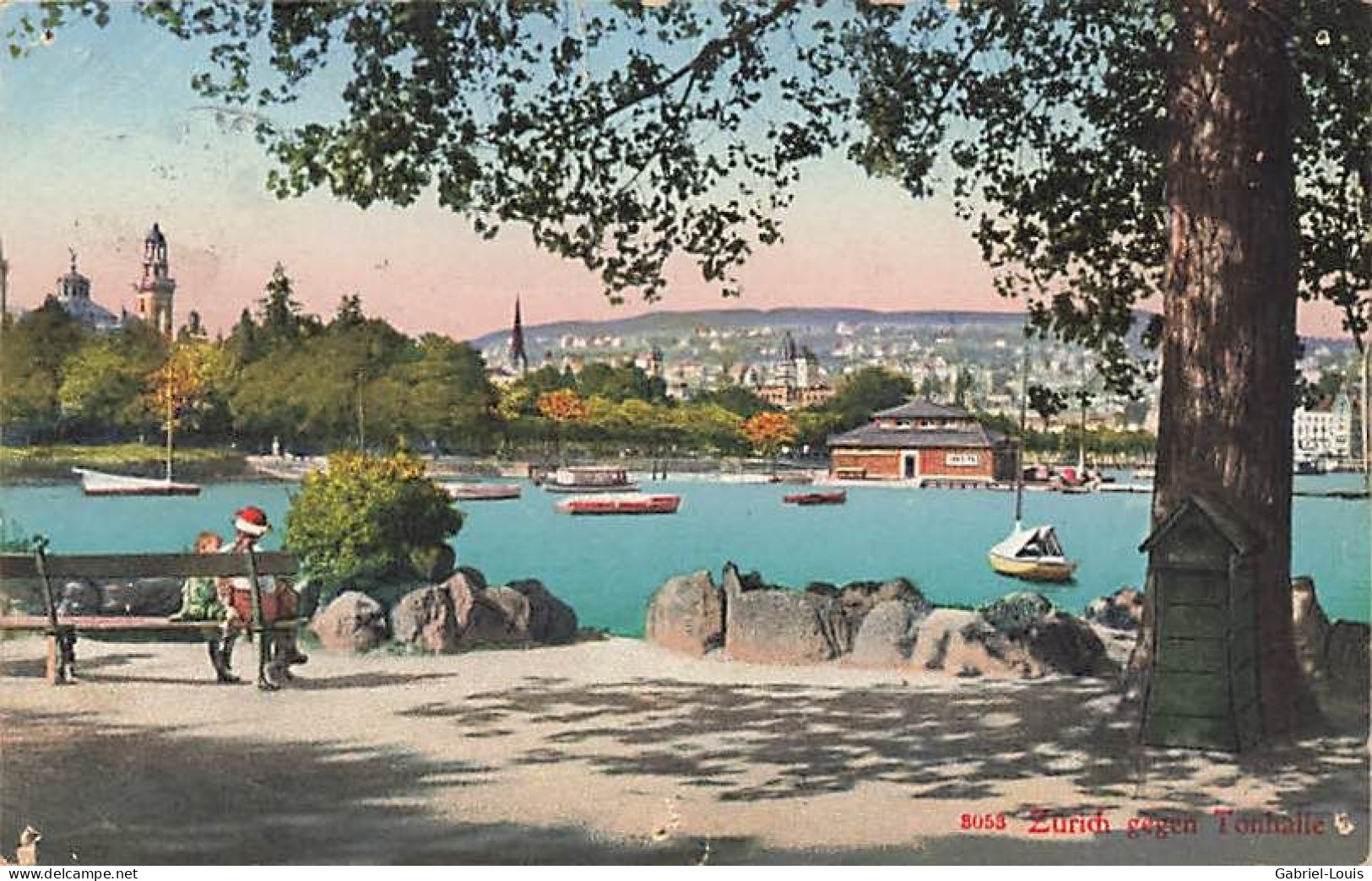 Zurich Gegen Tonhalle 1920 - Zürich