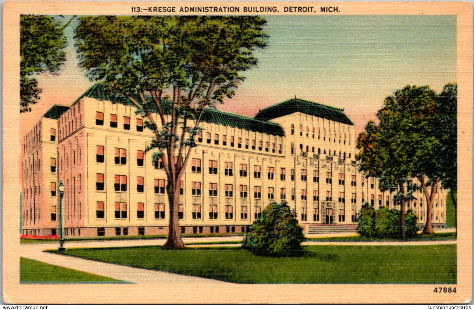 Michigan Detroit Kresge Administration Building - Detroit