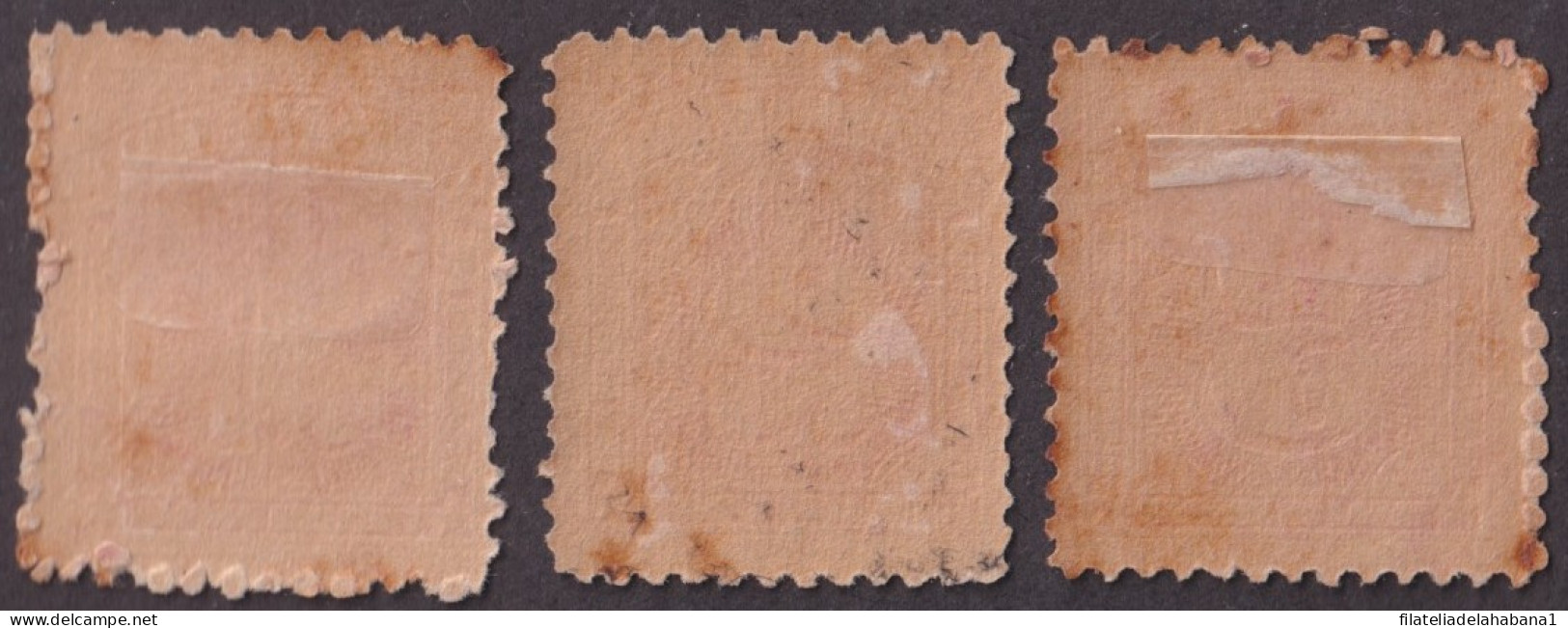 1927-78 CUBA REPUBLICA 1927 MH POSTAGE DUE TASA POR PAGAR COMPLETE SET.  - Unused Stamps