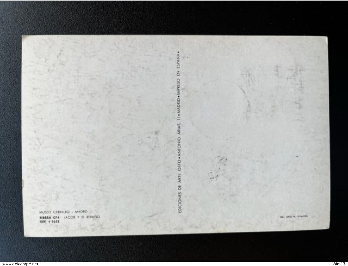 SPAIN ESPANA 1963 JOSE DE RIBERA MAXIMUM CARD SPANJE PAINTINGS - Tarjetas Máxima