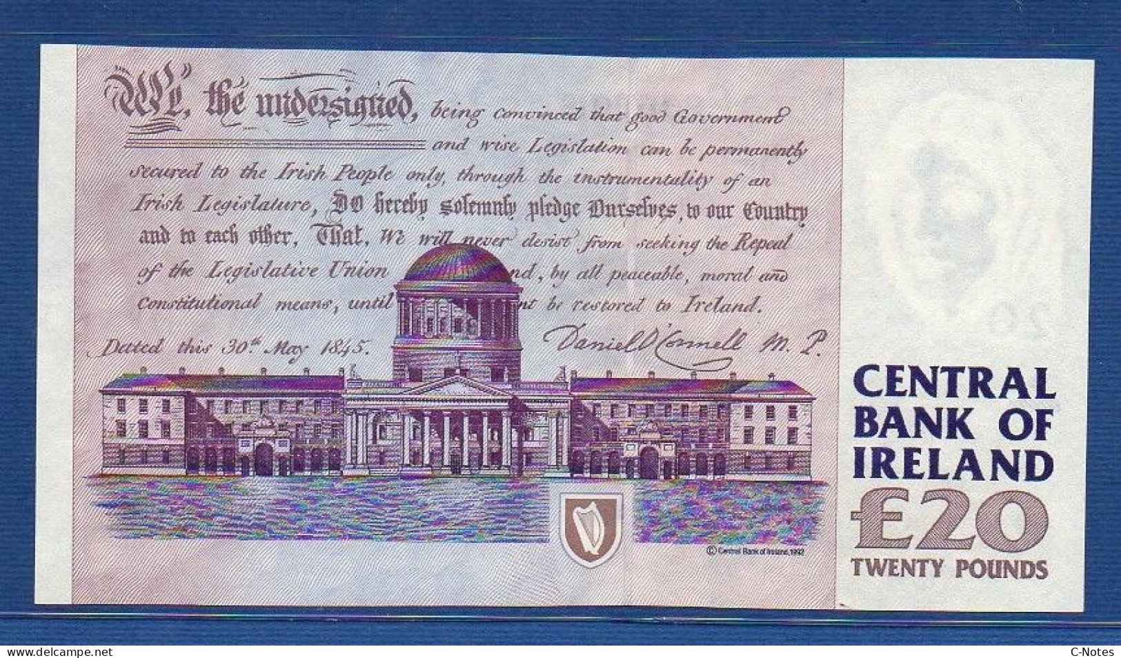 IRELAND - P.77a –  20 Pounds 09.02.1993 UNC, S/n ABI 007634 - Irland