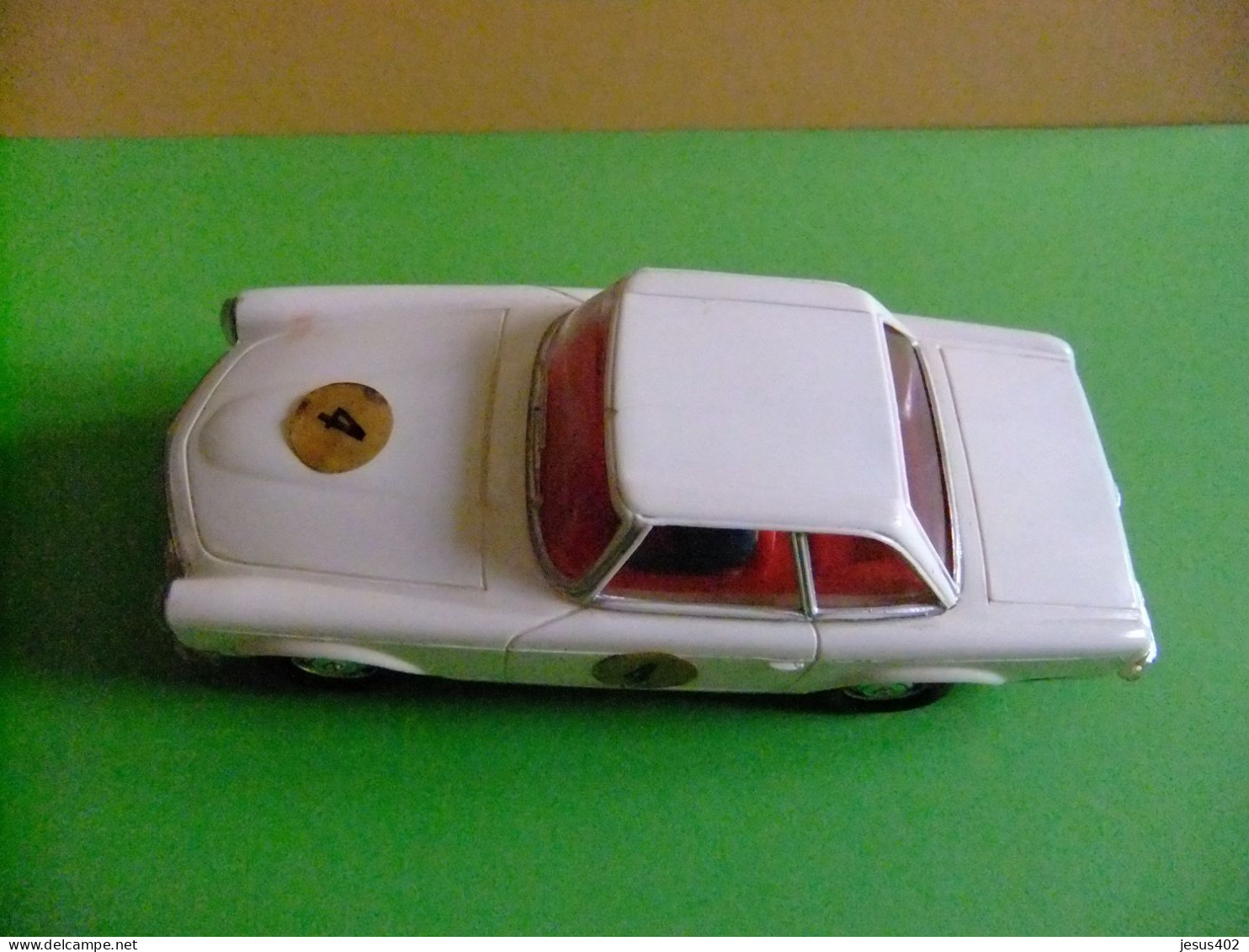 SCALEXTRIC EXIN MERCEDES 250 SL BLANCO DORSAL 4