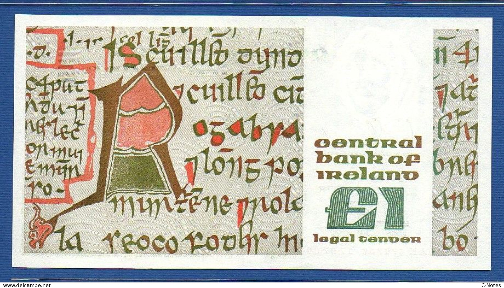 IRELAND - P.70d –  1 Pound 17.07.1989 UNC, S/n EAK 490762 - Irlanda