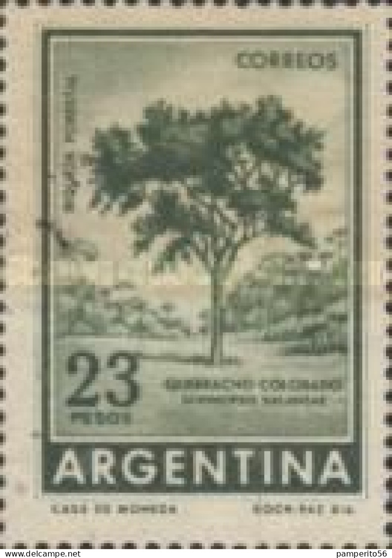 ARGENTINA - AÑO 1965 - Serie Próceres Y Riquezas II -  Quebracho 23 Pesos - Oblitérés