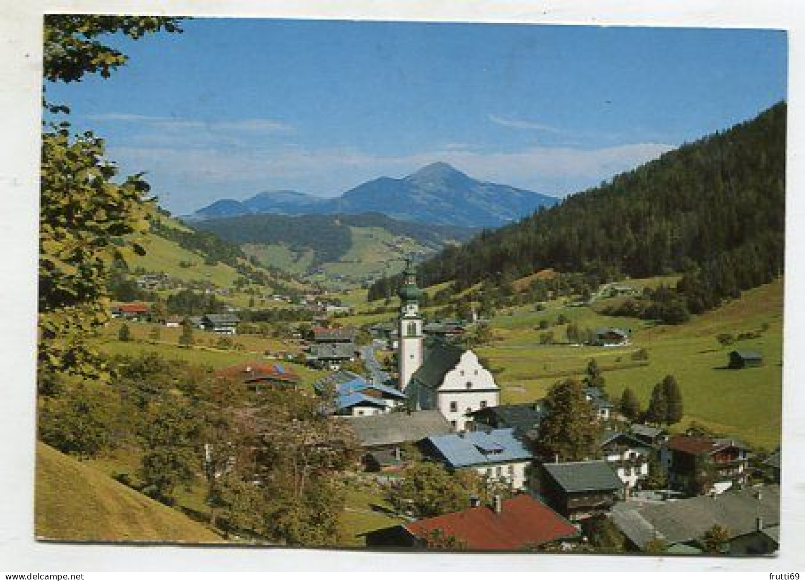 AK 134177 AUSTRIA - Oberau - Hochtal Wildschönau - Blick Gegen Hohe Salve - Wildschönau